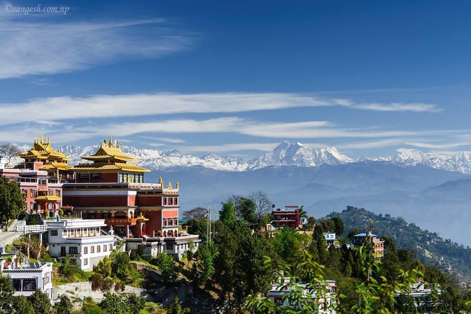 The beauty of the holy land of NamoBuddha