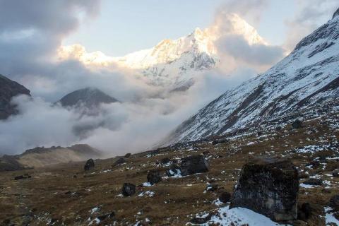 Winter Wonders: A Frozen Trek to Annapurna Base Camp