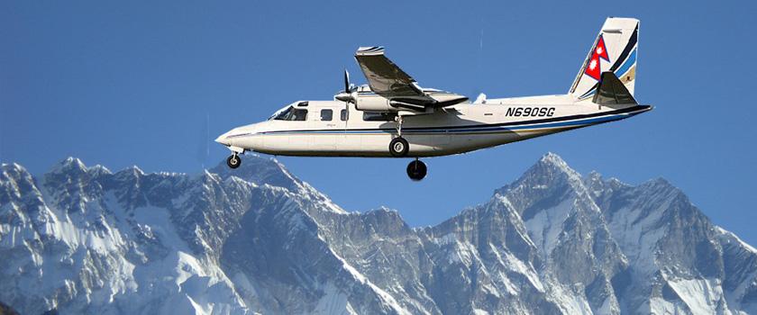 Mountain Flight in Nepal