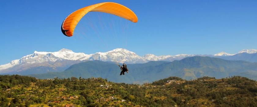 Paragliding in Nepal